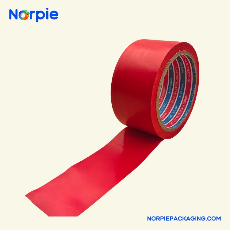 Pure Red Warning Tape